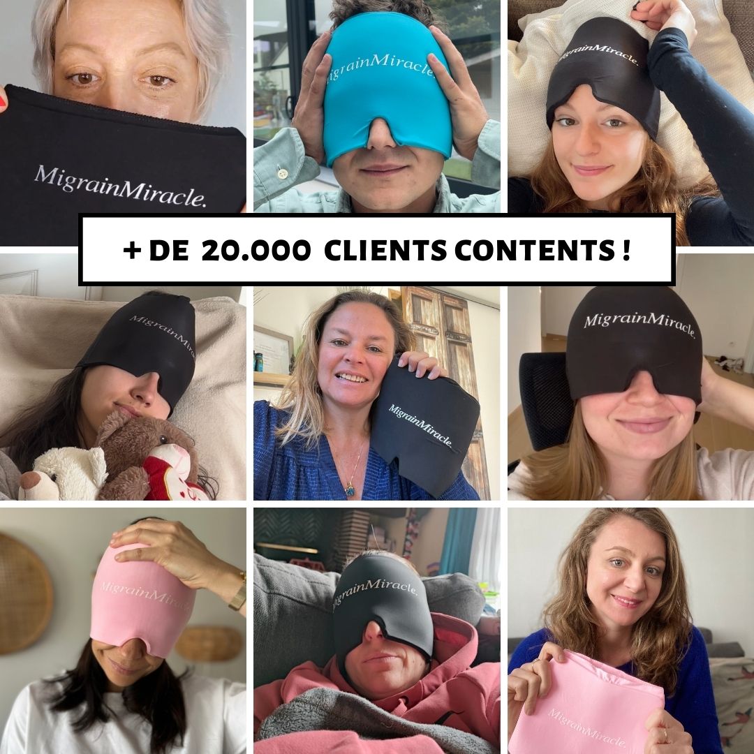 Bonnet Thérapeutique Anti-migraines MOJOYCE - Pour Soulager Les Maux De Tête