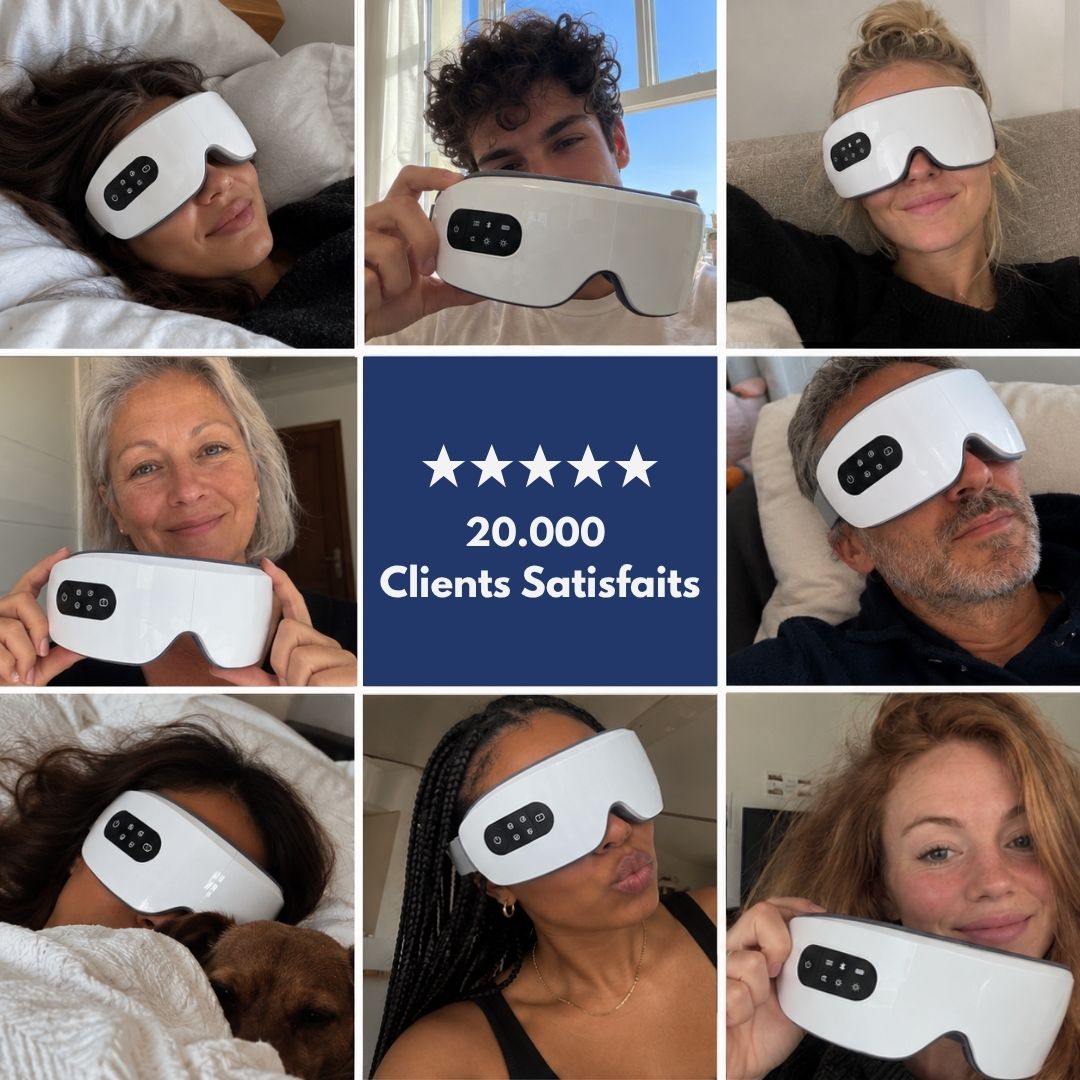 Masque oculaire Zen+ chauffant & massant